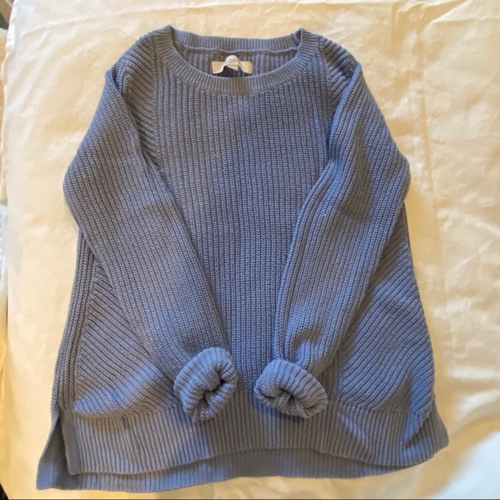 Loft Powder Blue Sweater